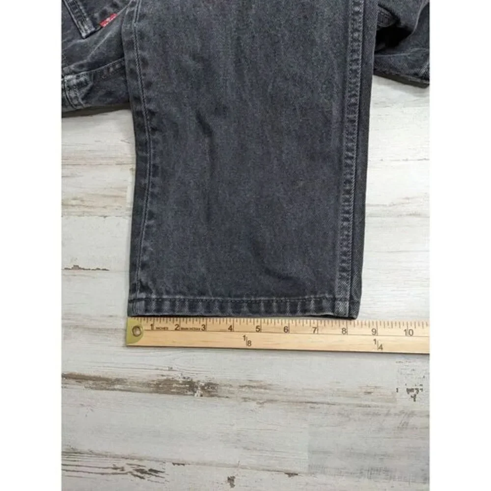 Levis 505 Jeans Mens 38 Regular Black Straight 100% Cotton Denim 38x33 (38x32)‎